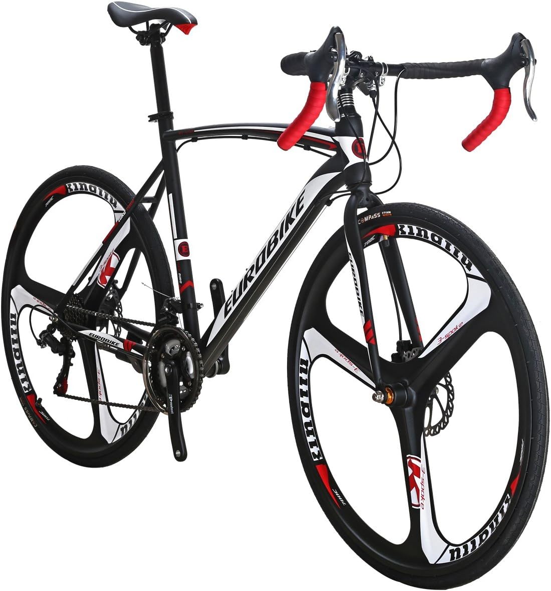 EUROBIKE_Bikes_EURXC550_21_Speed_Road_Bike_700C_Wheels_Road_Bicycle_Dual_Disc_Brake_Bicycles_…… EUROBIKE Bikes EURXC550